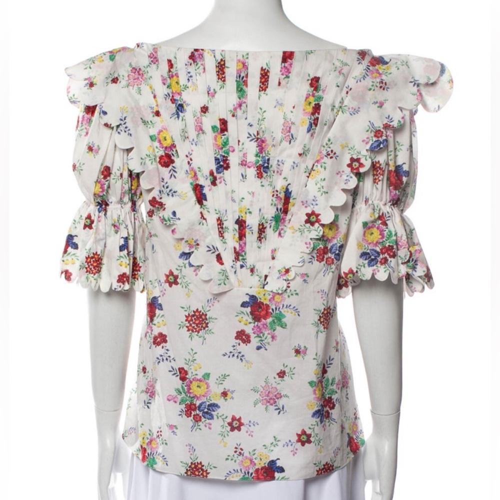 Horror Vacui Floral Blouse